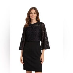 ALI & JAY Black Lace Detail Dress